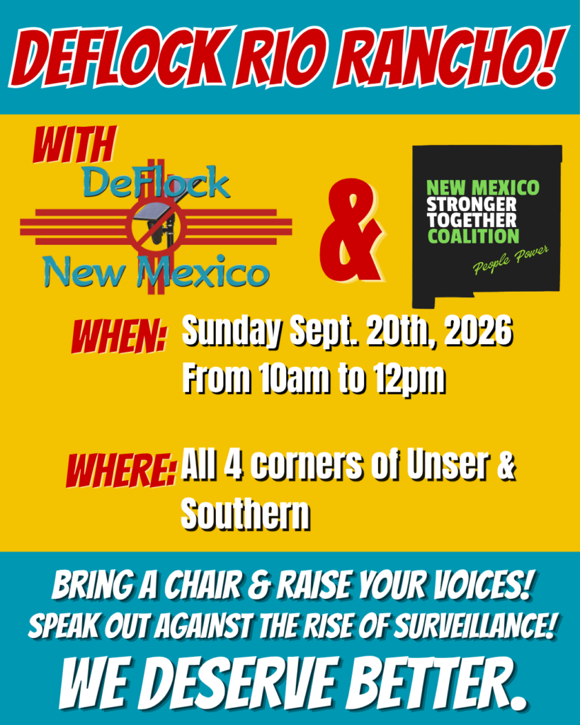 deflock flyer